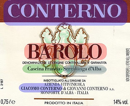 Barolo Label