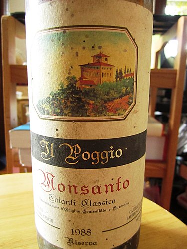 Castello di Monsanto Chianti Classico Riserva Il Poggio 1988