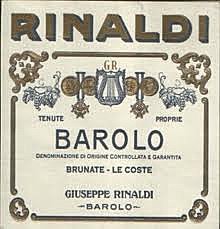 Gisuseppe Rinaldi Barolo 2007