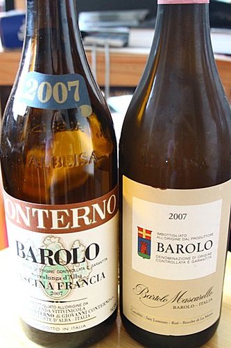 Bartolo Mascarello, Giacomo Conterno Barolo 2007