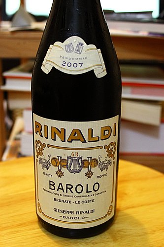 Gisuseppe Rinaldi Barolo Brunate Le Coste 2007